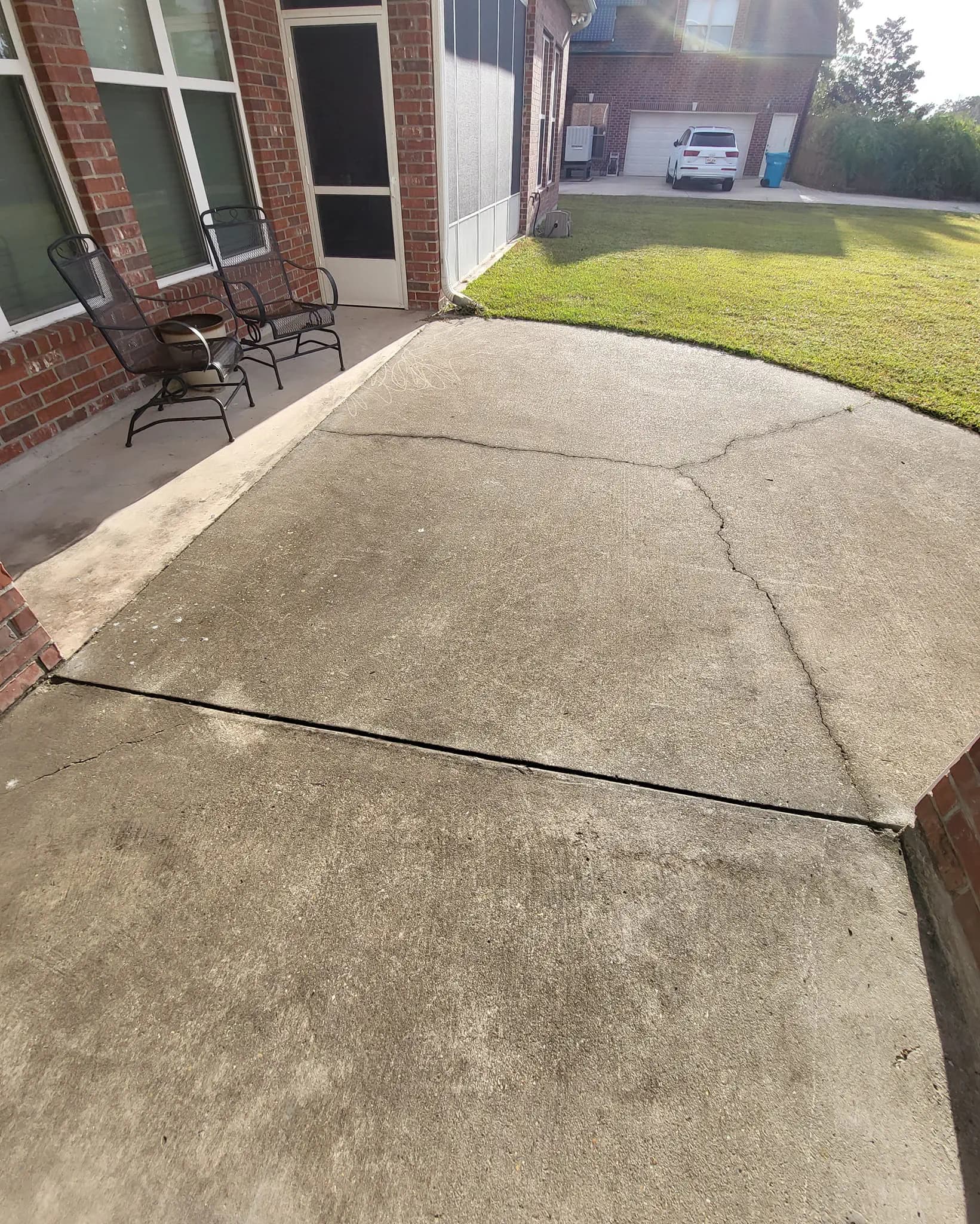 Clean driveway example 2