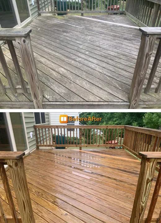 Deck Washing