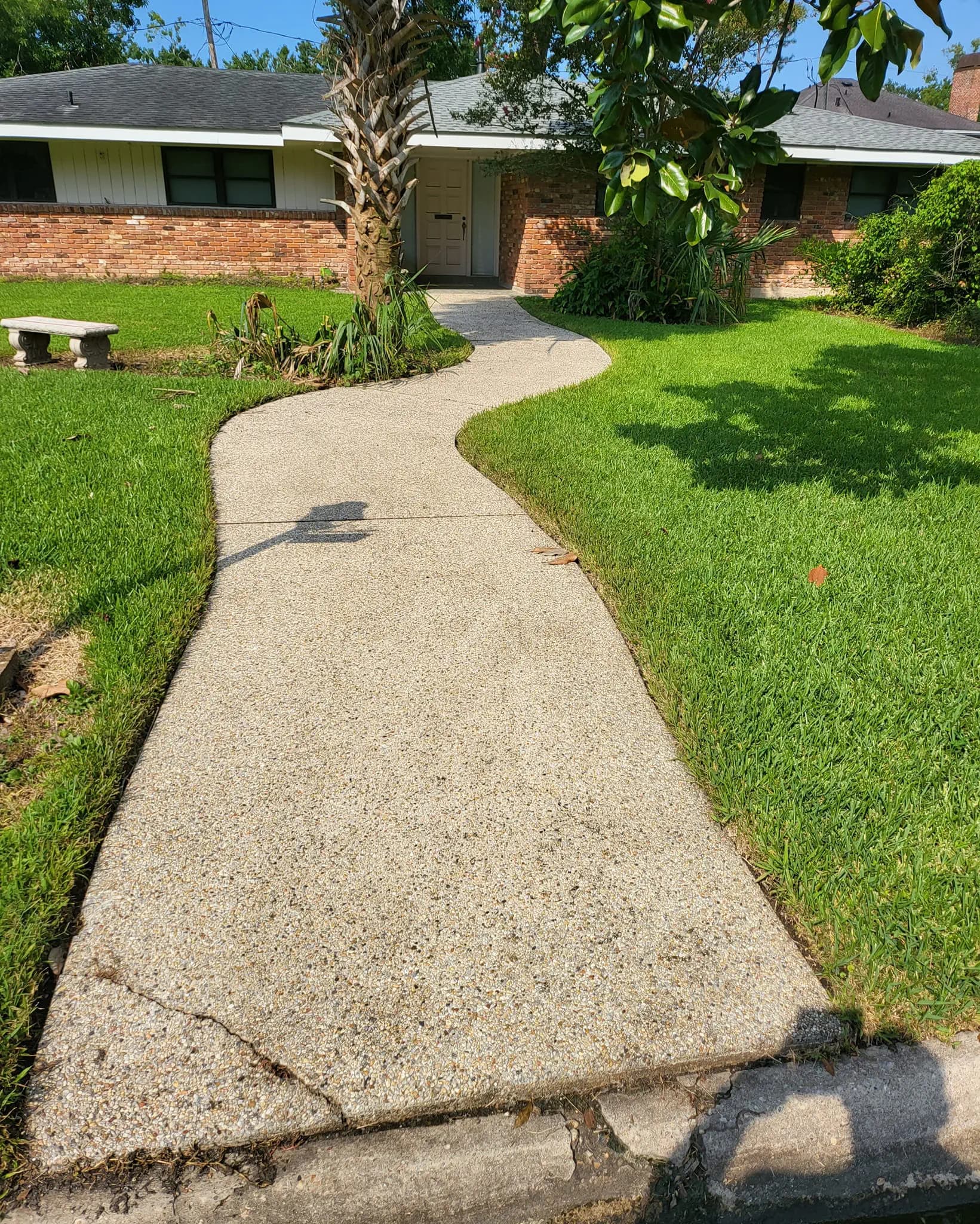 Clean walkway example 2